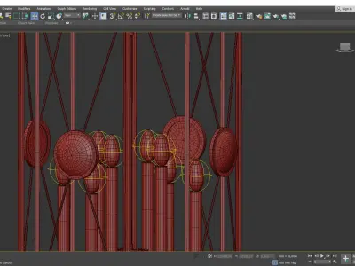  Cresson Pendant Low-poly 3D model