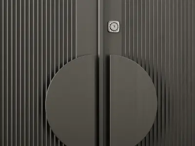 Entrance door set4 3D model