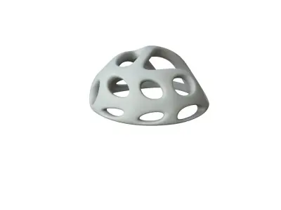 SciFi Cube Object No 45346 Low Poly Shape Low-poly 3D model