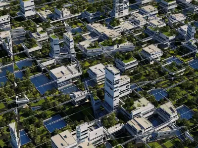 Future City HD A 1 3D model