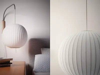 Nelson Bubble Lamp - Ball 3D model