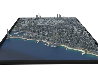 City of Barcelona 3D model