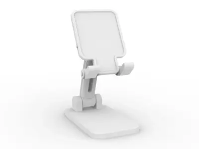 Adjustable Phone Stand 3D Printable 3D print model