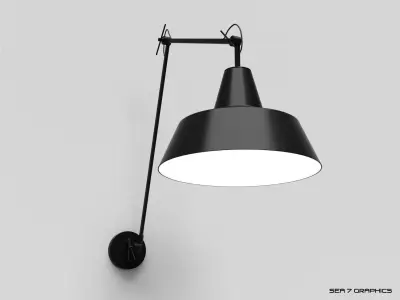 Wall lamp Its About RoMi Chicago 3D model