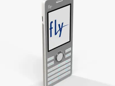 Fly DS131 Low-poly 3D model