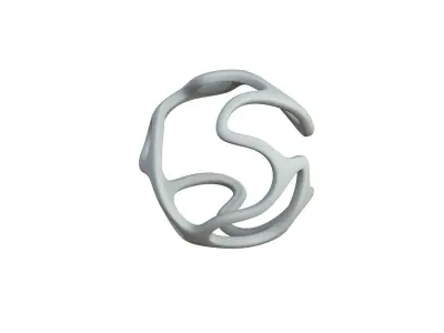 SciFi Cube Object No 23538 Low Poly Shape Texture
