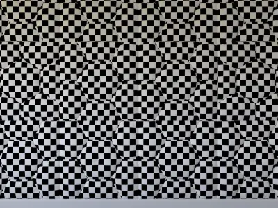 Decorative wall green panel 3D model