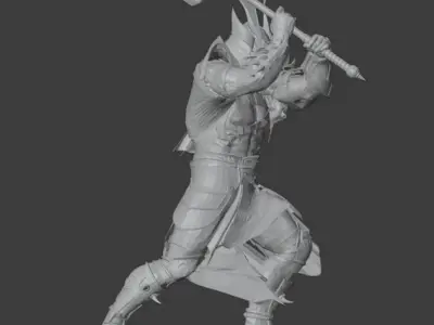 Shao Kahn MK 11 - 3D print model