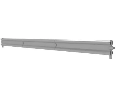 Road Safety Barrier  3D model