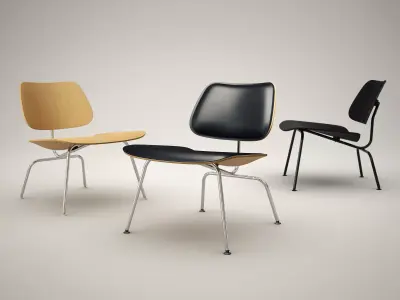 LCM eames chair 3D model