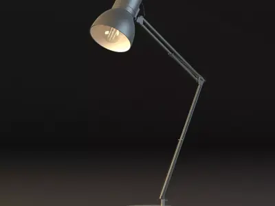 Office Table Lamp 3D model