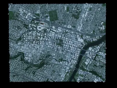 Austin - USA 3D model
