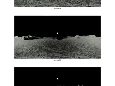 Dosch HDRI - Moon 3D model