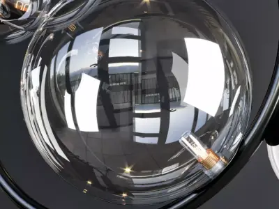 lampatron IONA C pendant light corona S 3D model