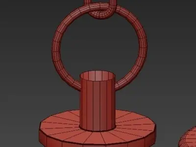 Amherst Chandelier 3D model purchase