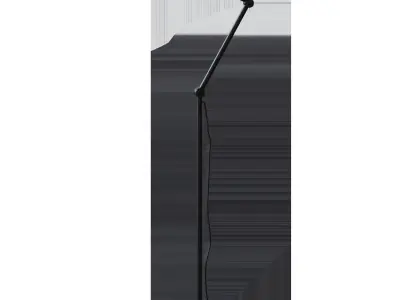 NIMONE Floor reading lamp anthracite 3D model
