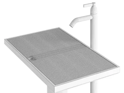 Agape ELL A COLONNA - Floor sink 3D model