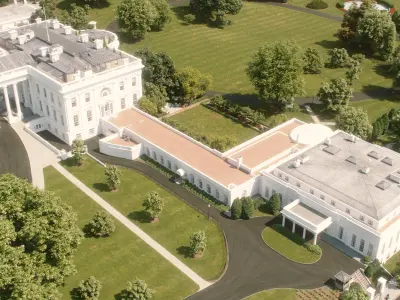  White House and Garden 