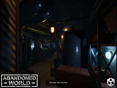 Modular Mini Bunker 3D Model Pack