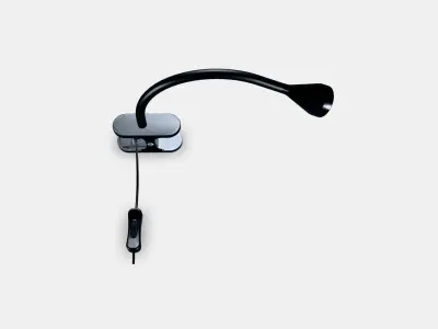 NAVLINGE LED clamp spotlight Low-poly 3D model