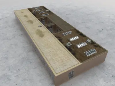 EDDF Fire Department 2 Low-poly 3D model