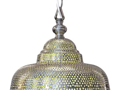 Lowell by Currey   Company Pendant Light 3D model