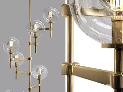 Chandelier Jade 3D model