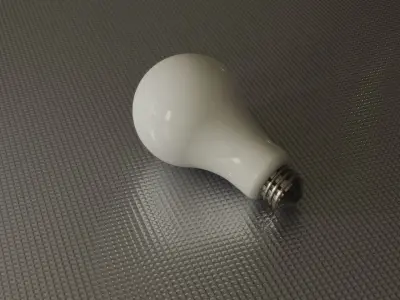 Light Bulb 3D print model