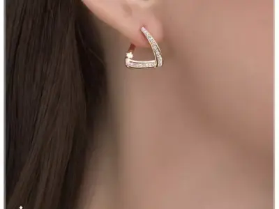 Light weight earrings 3D print model
