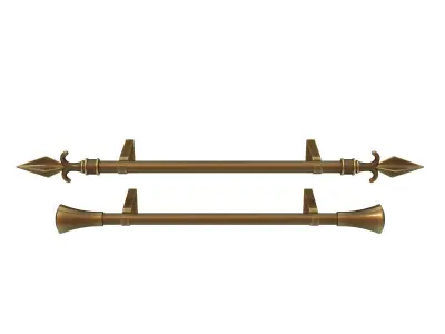 Curtain Rods No1 3D model