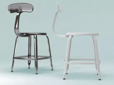 N Chair 45 3D model