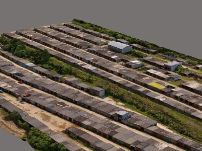 Aerial scan 2 3D model