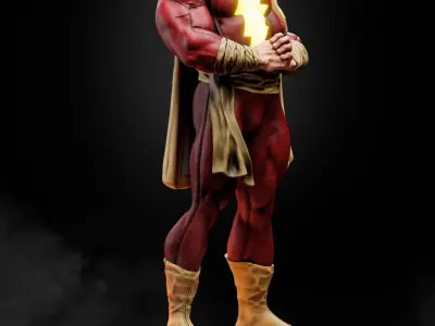SHAZAM 3D Print 3D print model