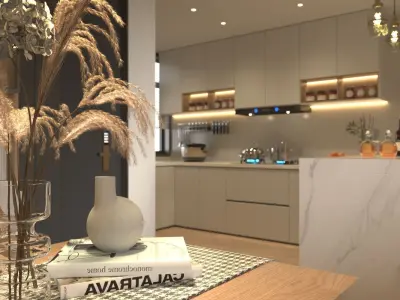 Living Room 3D model 92