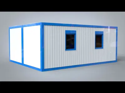 Modular office 30m2 3D model
