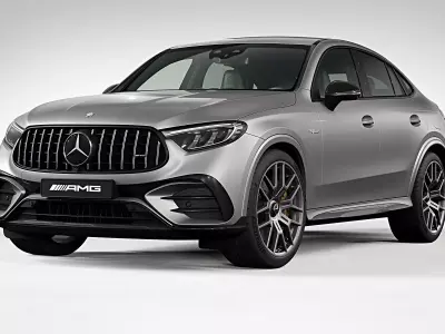 2024 Mercedes-Benz GLC 63 S AMG E Performance Coupe 3D model