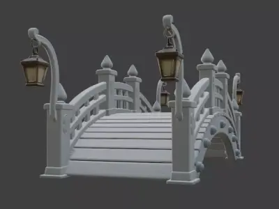 Bridge 3D Model 3D model