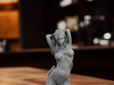 Star light STL for 3d print  3D print model