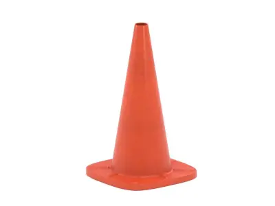 Traffic Cone v4 3D model