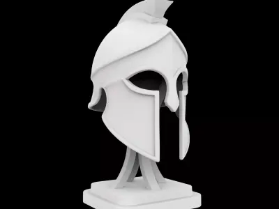 Cyber Dragon Head 3D Print Model 3D print model