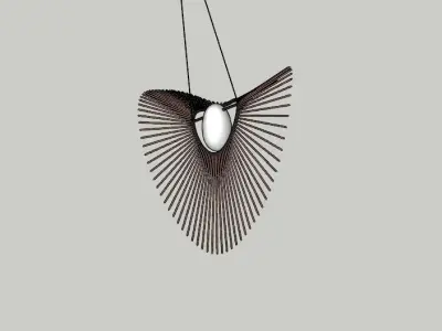 wave pendant light 3D model