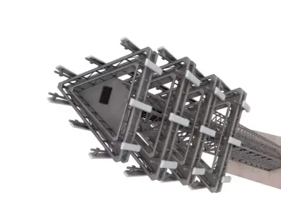 Cellular Tower Site 3D model