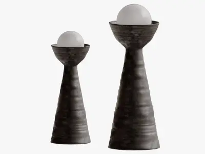 Seneca Table Lamp In Common With 3D model