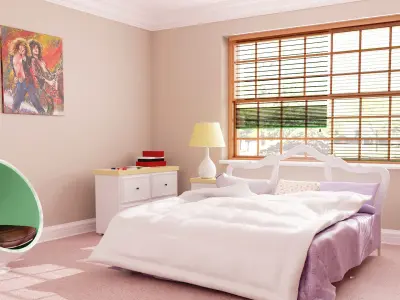 Bedroom The Bling Ring 3D model