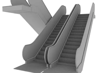 Escalator No1 A 3D model