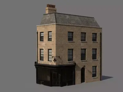 London Townhouse 3D model