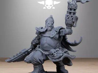  Corrupted Guard - Unholy Priest 3D print model