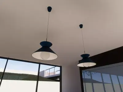 Kitchen Pendant Lighting Bar Lamp Ceiling Light 3D model