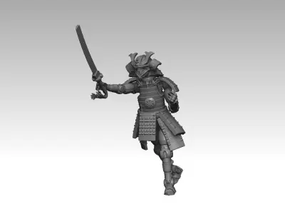 Robo Samurai 3D print model