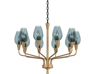 Chandelier VIOLA 3D model